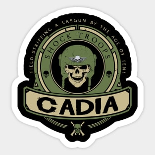 CADIA - CREST Sticker